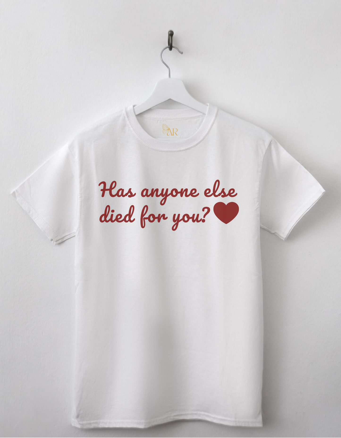 Has anyone died for you ?